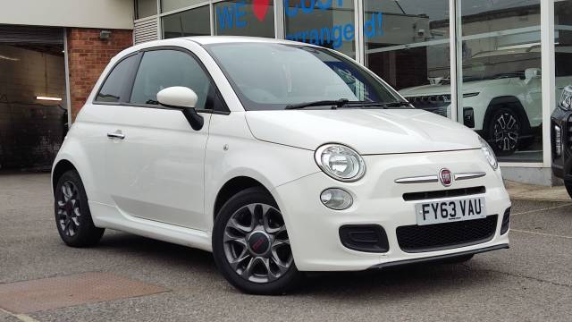 Fiat 500 1.2 S 3dr Hatchback Petrol White