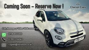 FIAT 500X 2015 (65) at Clarion Cars Worthing